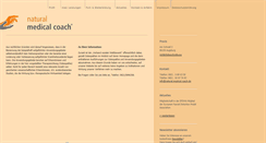 Desktop Screenshot of natural-medical-coach.de